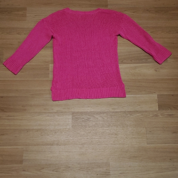 Lauren Ralph Lauren Pink Crew Neck Sweater - Picture 3 of 8